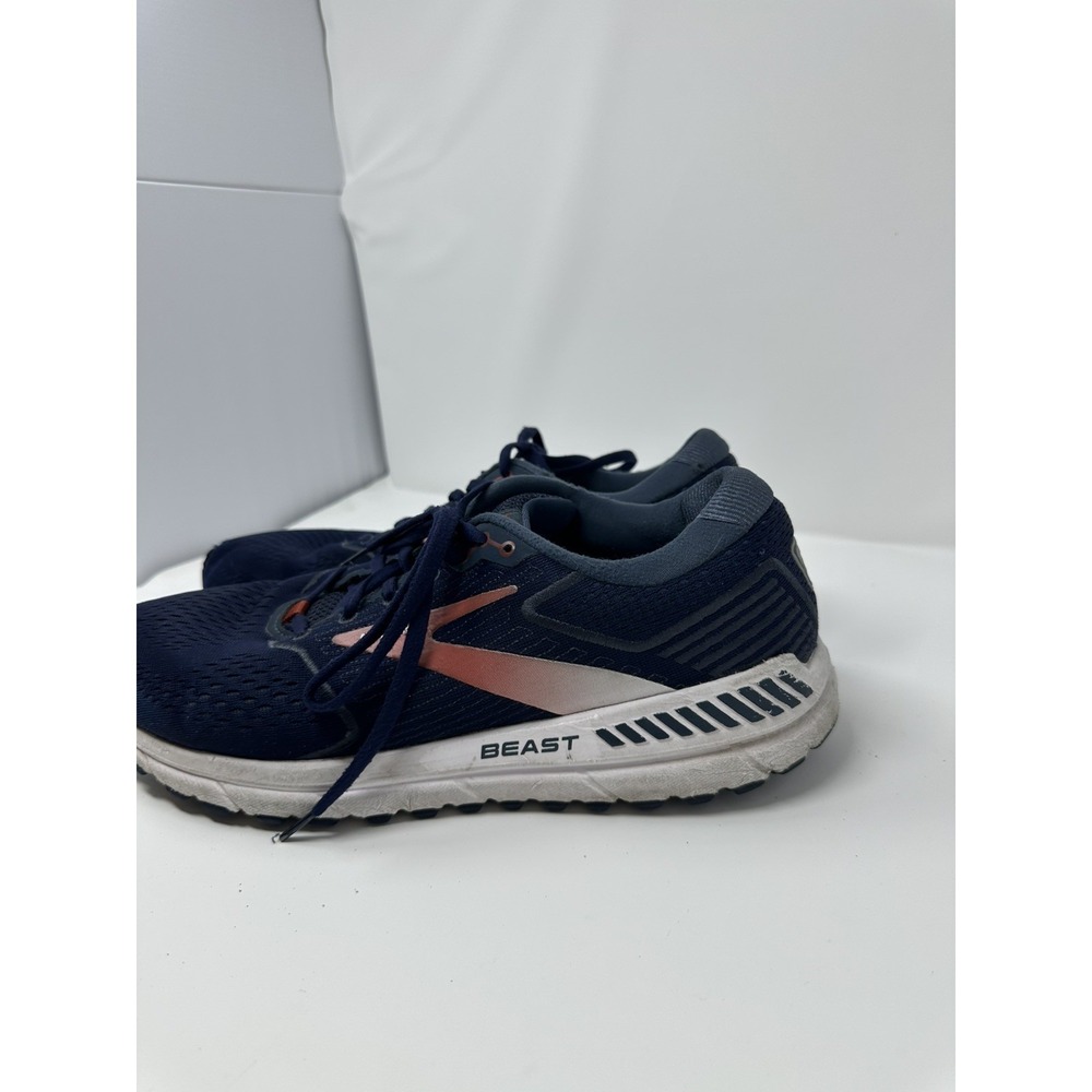 Brooks Beast Men's Running Shoes Size 12 D Navy Blue Stability Trainer 👟🔥 - Picture 4 of 10